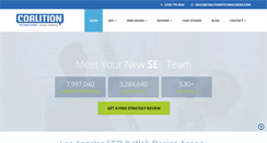 Desktop Screenshot of coalitiontechnologies.com